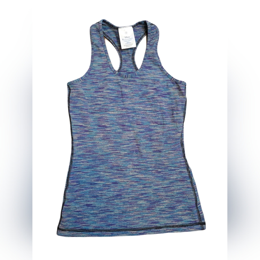 Disney x Miva Athletica Girls Seamless Racerback Tank Top Size 10 Space Dye
